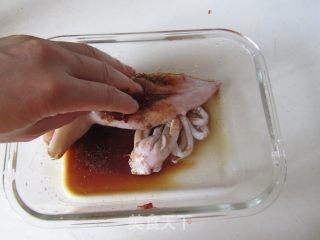 辣烤鱿鱼的做法步骤：4