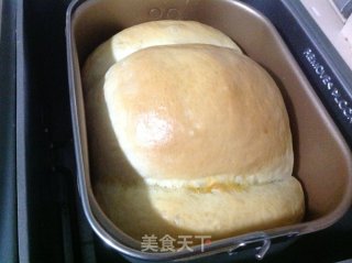 牛奶吐司（面包机版）的做法步骤：9