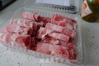 酸汤肥牛的做法步骤：3