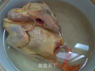 预防痱子从食物做起---老鸽煲绿豆的做法步骤：3