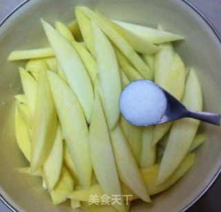 爽口青芒果的做法步骤：3