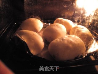 低糖红豆馅橄榄油手工小面包～的做法步骤：7