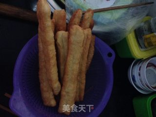 健康早餐-----自制放心油条的做法步骤：5