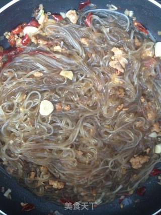肉末粉条的做法步骤：4