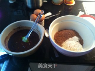 Chocolate brownies的做法步骤：3