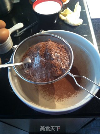 Chocolate brownies的做法步骤：4