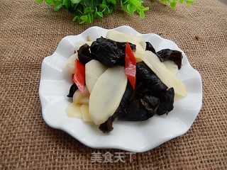 山药炒木耳的做法步骤：12