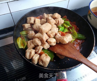 熘豆腐的做法步骤：2