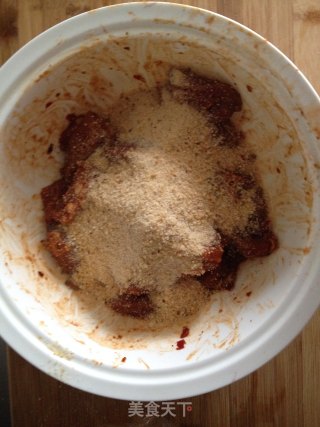 川味粉蒸排骨的做法步骤：5