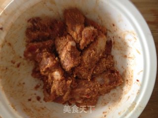 川味粉蒸排骨的做法步骤：6