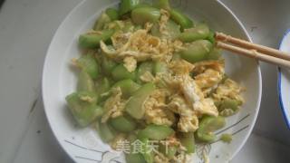 丝瓜炒蛋的做法步骤：8