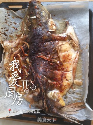 电烤箱烤鱼的做法步骤：12