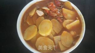 西红柿牛肉炖土豆的做法步骤：9