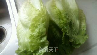 耗油生菜的做法步骤：1