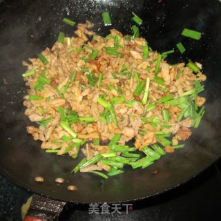 萝卜干炒肉的做法步骤：9