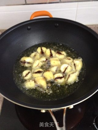 厨房菜鸟零失败甜品-豆沙香蕉的做法步骤：5