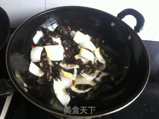 炝炒娃娃菜的做法步骤：5
