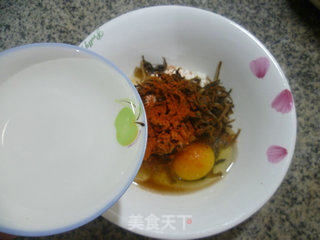 梅干菜鸡蛋饼的做法步骤：7