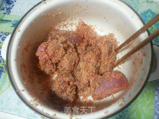 粉蒸排骨的做法步骤：3