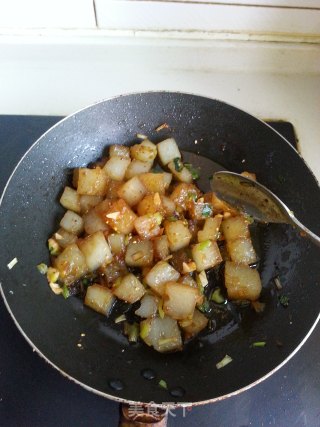 豌豆焖子的做法步骤：6