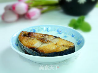 香煎马鲛鱼的做法步骤：6