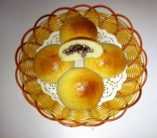 蜜红豆小餐包的做法步骤：7