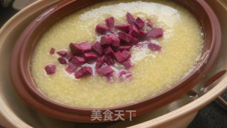 紫薯小米粥的做法步骤：4