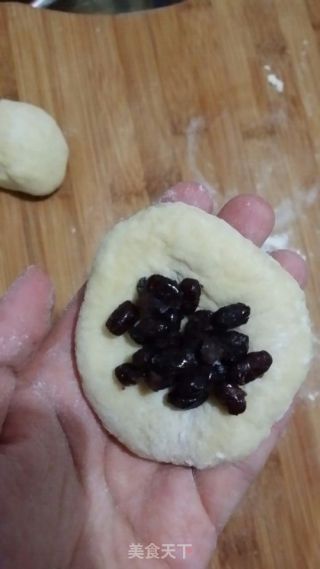 墨西哥蜜豆面包的做法步骤：3