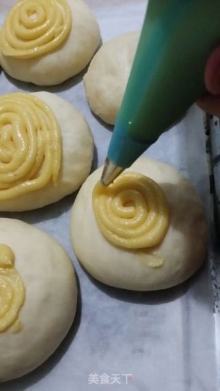 墨西哥蜜豆面包的做法步骤：8