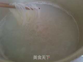 鱼菌汤米粉的做法步骤：9