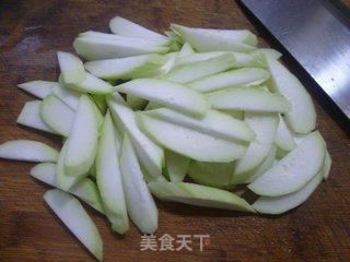 梅干菜炒夜开花的做法步骤：3
