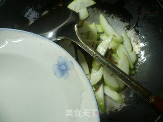梅干菜炒夜开花的做法步骤：6
