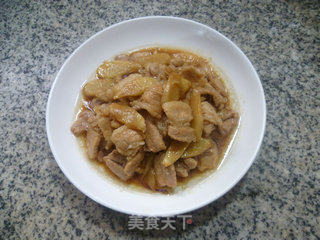 嫩姜炒五花肉的做法步骤：13