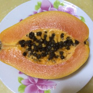 木瓜酸奶沙拉的做法步骤：1