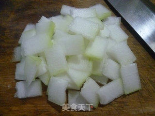蟹味菇五花肉冬瓜汤的做法步骤：3