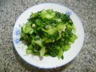 五花肉炒手捏菜的做法步骤：7