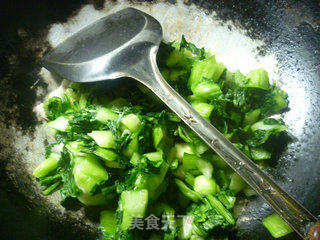 五花肉炒手捏菜的做法步骤：12
