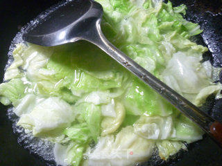 圆白菜鸡蛋面疙瘩的做法步骤：9