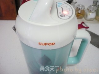 虾皮紫菜豆浆的做法步骤：6