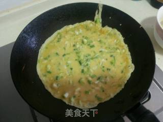 鸡蛋煎饼的做法步骤：6