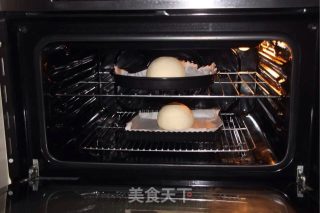 双层芝士酱肉虾仁饼的做法步骤：2