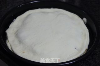 双层芝士酱肉虾仁饼的做法步骤：6
