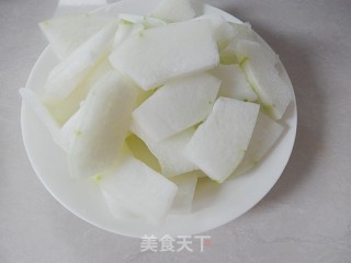文蛤冬瓜汤的做法步骤：3