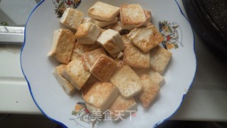 茄汁油菜豆腐的做法步骤：6