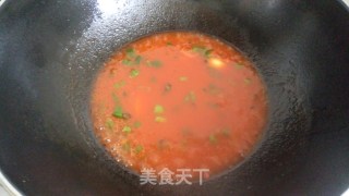 茄汁油菜豆腐的做法步骤：10