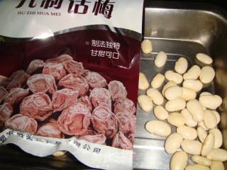 话梅芸豆的做法步骤：1
