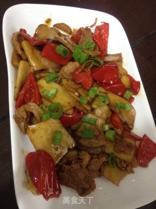 小炒杏鲍菇的做法步骤：10