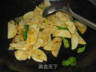 孜然洋芋片的做法步骤：3