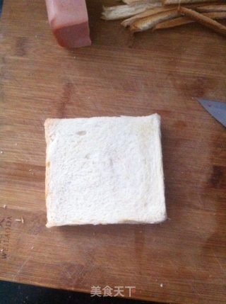 黄油茄味三明治的做法步骤：2