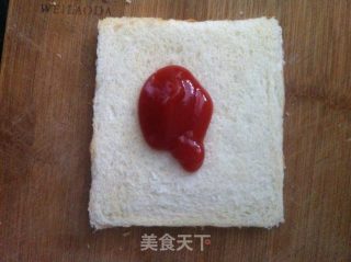 黄油茄味三明治的做法步骤：4
